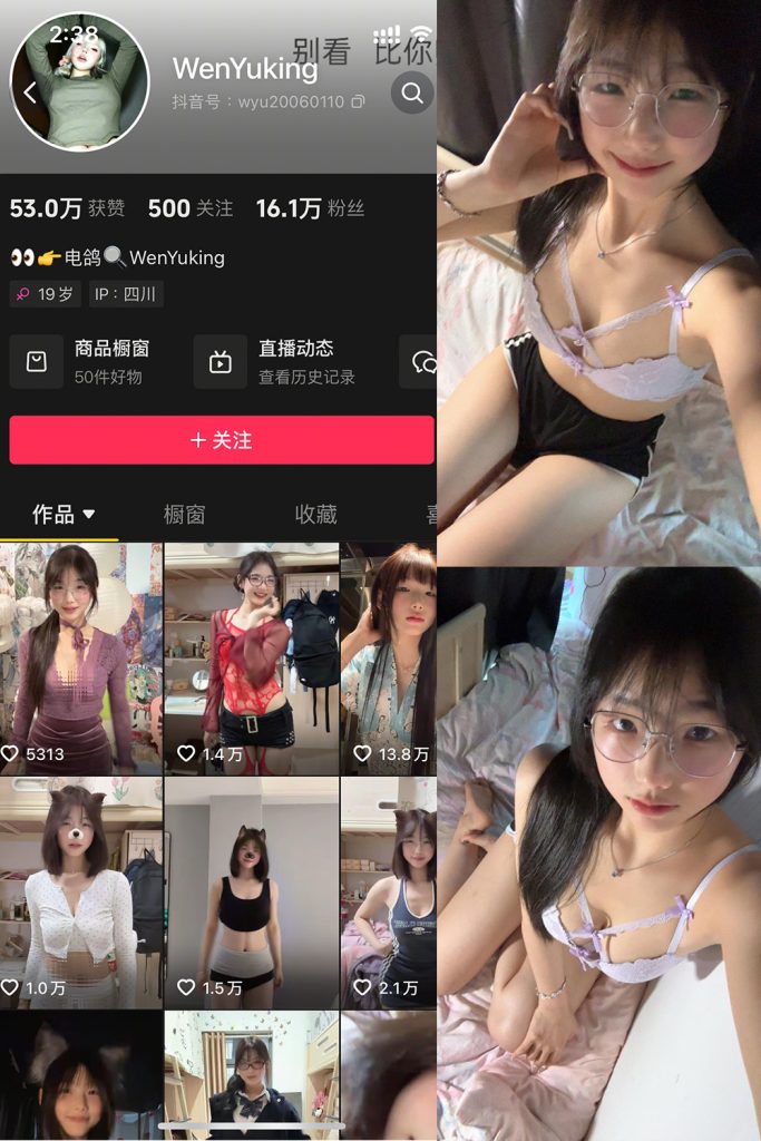 抖音 WenYuking 微密圈 003期 【18P4V】