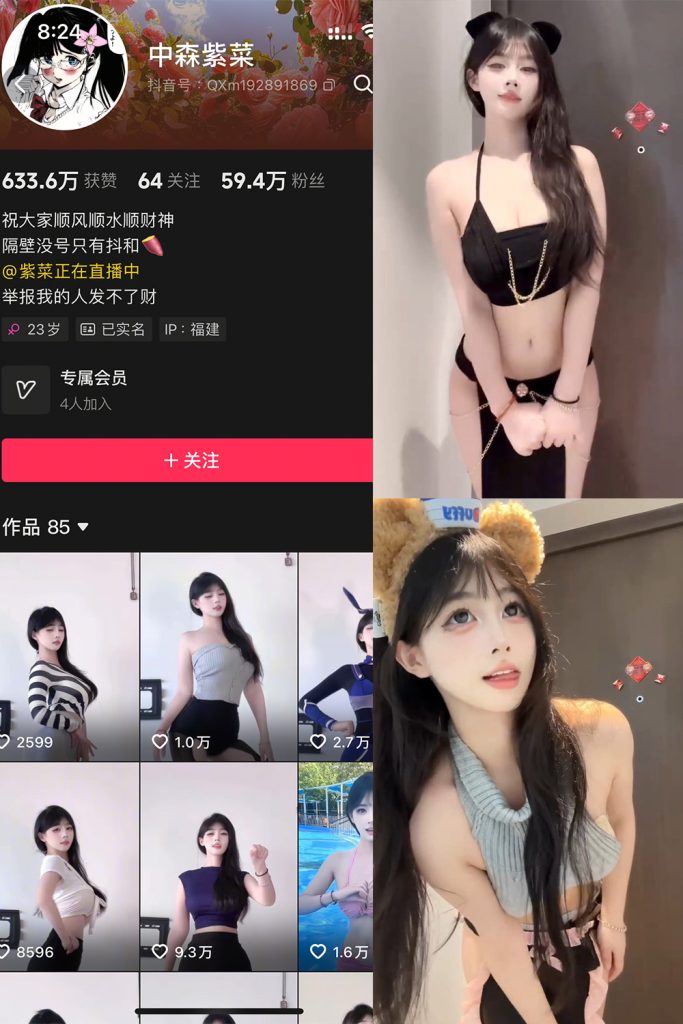 抖音 中森紫菜 岛遇 NO.002期 【23V】