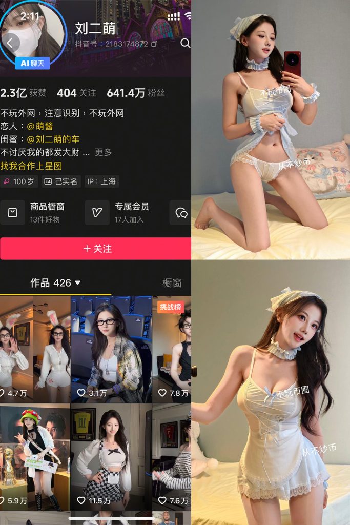 抖音 刘二萌 岛遇 NO.009期 【16P】