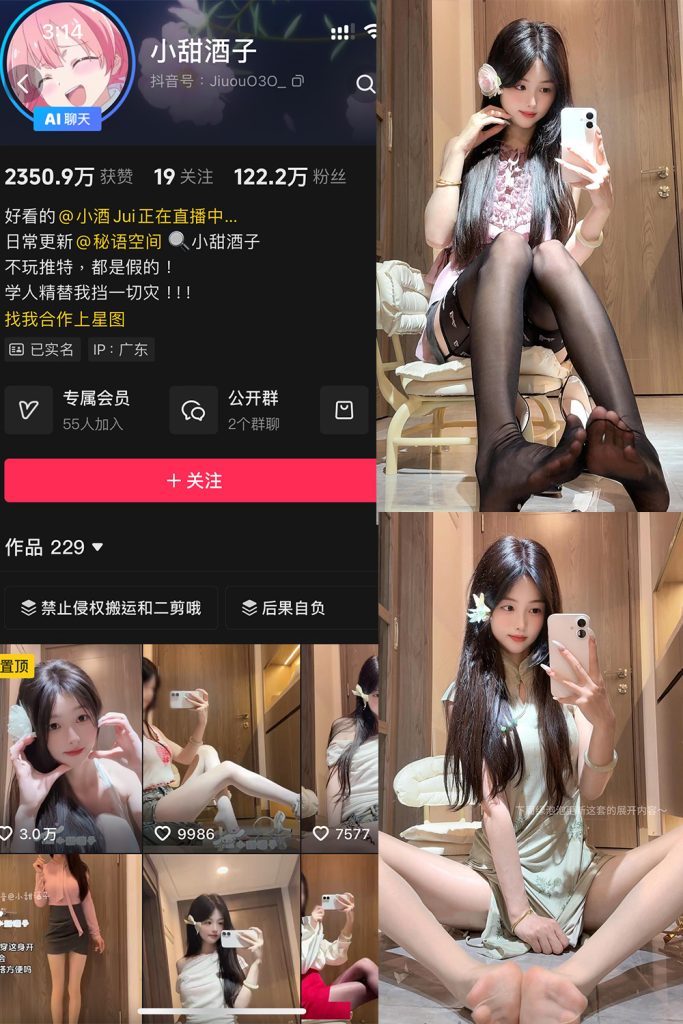 抖音 小甜酒子 岛遇 NO.002期 【29P1V】